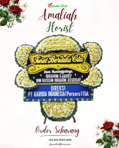 Papan Bunga Duka di Tosaren